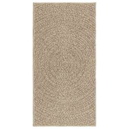 Berkfield Home Rug ZIZUR Beige 60x110 cm Jute Look Indoor & Outdoor - Size: Medium