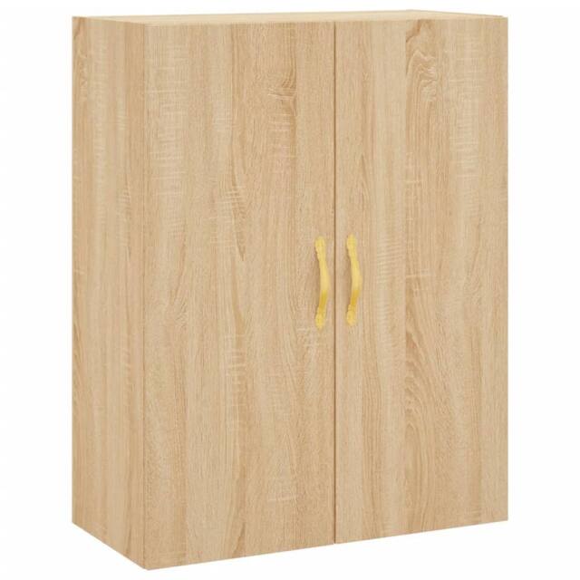 Berkfield Home Wall Mounted Cabinet Sonoma Oak 69.5x34x90 cm in Light Tan - image 1