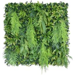 Ark Mat Vinewell Artificial Plant Wall Panel 100x100cm - Indoor & Outdoor in Green - Size: 100x100 cm - thumbnail 1