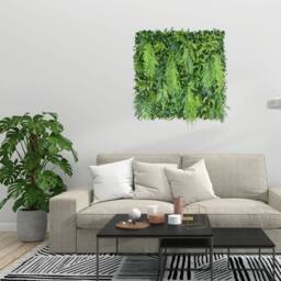 Ark Mat Vinewell Artificial Plant Wall Panel 100x100cm - Indoor & Outdoor in Green - Size: 100x100 cm - thumbnail 8