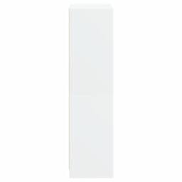 Berkfield Home Highboard with Doors White 68x37x142 cm Engineered Wood - Size: 68 x 37 x 142 cm - thumbnail 8