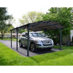 Palram Arcadia Carport 5000 - Polycarbonate - L507 x W359 x H242 cm - Grey - thumbnail 3