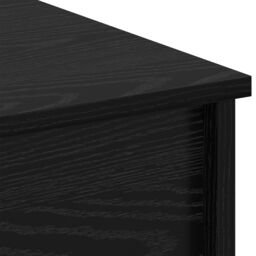 Berkfield Home Coffee Table Black oak 102 x 50 x 52.5 cm Engineered wood - thumbnail 9