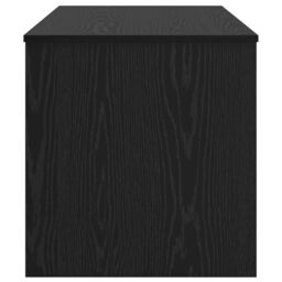 Berkfield Home Coffee Table Black oak 102 x 50 x 52.5 cm Engineered wood - thumbnail 7