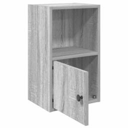 Berkfield Home Bookcase Grey Sonoma 31x24x52 cm Engineered Wood - Size: 31 x 24 x 52 cm - thumbnail 4