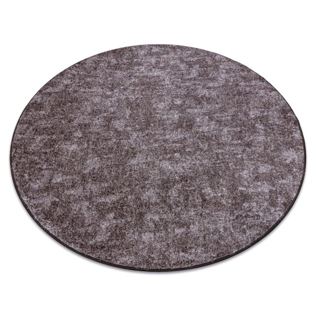 RugsX Round Pozzolana Rug in Brown - Size: 133 cm diameter - image 1