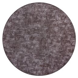 RugsX Round Pozzolana Rug in Brown - Size: 133 cm diameter - thumbnail 3
