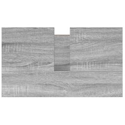 Berkfield Home Bathroom Basin Cabinet with Drawers Grey Sonoma 60x34.5x60 cm - thumbnail 9