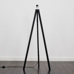 ValueLights Barbro Tripod Floor Light Lamp - Base Only in Black - thumbnail 2