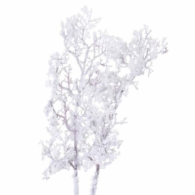 Lemon Pavilion Furniture and Decor Snowy Branch Artificial Plant - Plastic - L38 x W38 x H110 cm in White - image 1