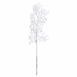 Lemon Pavilion Furniture and Decor Snowy Branch Artificial Plant - Plastic - L38 x W38 x H110 cm in White - thumbnail 3