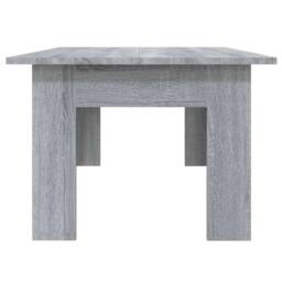 Berkfield Home Modern Coffee Table Grey Sonoma 100x60x42 cm Engineered Wood - Size: 100 x 60 x 42 cm - thumbnail 6