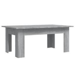 Berkfield Home Modern Coffee Table Grey Sonoma 100x60x42 cm Engineered Wood - Size: 100 x 60 x 42 cm - thumbnail 3