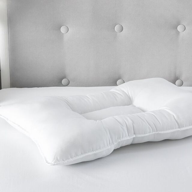 Snug City Anti Snore Soft Touch Pillow Pair Microfibre Cover in White - image 1