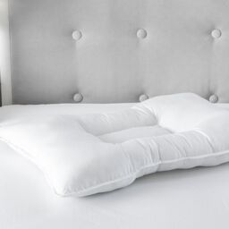 Snug City Anti Snore Soft Touch Pillow Pair Microfibre Cover in White - thumbnail 1