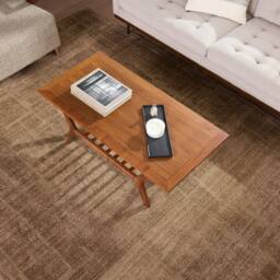Livabliss Alba-Modern Green Brown Graphic Living Dining Rug - Size: 200 cm x 275 cm - thumbnail 1