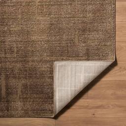 Livabliss Alba-Modern Green Brown Graphic Living Dining Rug - Size: 200 cm x 275 cm - thumbnail 3