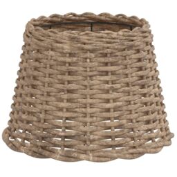 Berkfield Home Lamp Shade Brown √ò30x20 cm Wicker - Size: 30x20 cm - thumbnail 2