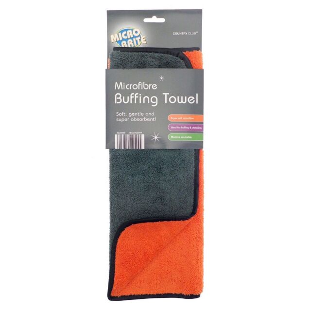 Home & Living Microfibre Buffing Towel in Mid Grey - image 1