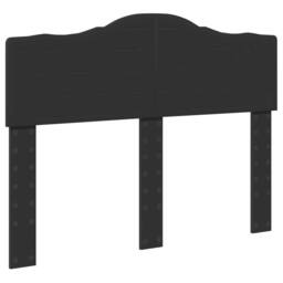 Berkfield Home Bed Frame with Headboard Black 120 x 200 cm Solid Pine Wood - thumbnail 6