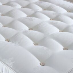 Bedmaster Malmo Wooden Ottoman Bed & Signature Platinum 2000 Pocket Sprung Mattress in White - Size: King - thumbnail 5