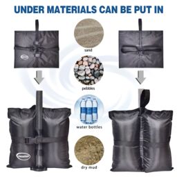 MCC Direct Maximus 3x3 Heavy Duty Pop up Gazebo NS in Grey - thumbnail 4