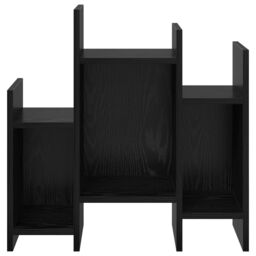 Berkfield Home Side Cabinet Black oak 60 x 26 x 60 cm Engineered wood - thumbnail 5
