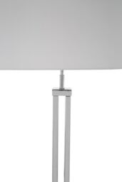 Orsina Skye Floor Lamp with Dual Rod Base in Silver - thumbnail 3