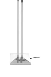 Orsina Skye Floor Lamp with Dual Rod Base in Silver - thumbnail 2