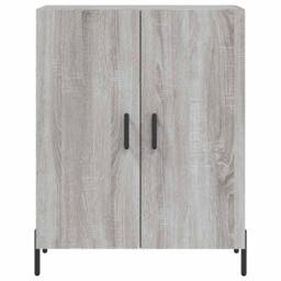 Berkfield Home Highboard Grey Sonoma 69.5x34x180 cm Engineered Wood - thumbnail 8
