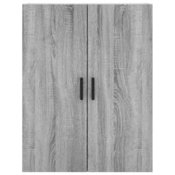 Berkfield Home Highboard Grey Sonoma 69.5x34x180 cm Engineered Wood - thumbnail 6