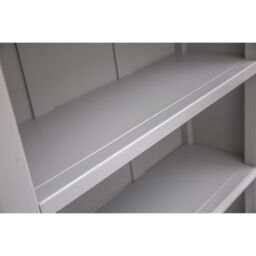 Cabinet Bits Bookcase with Plinth 90x70x25cm in Grey - Size: 90 x 70 x 25 cm - thumbnail 5