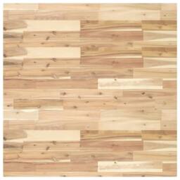 Berkfield Home Table Top Square 90x90x4 cm Solid Wood Acacia in Brown - Size: 90 x 90 x 4 cm - thumbnail 1