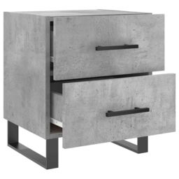 Berkfield Home Bedside Cabinet Concrete Grey 40x35x47.5 cm Engineered Wood - thumbnail 5