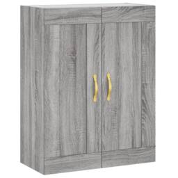 Berkfield Home Highboard Grey Sonoma 69.5x34x180 cm Engineered Wood - thumbnail 5