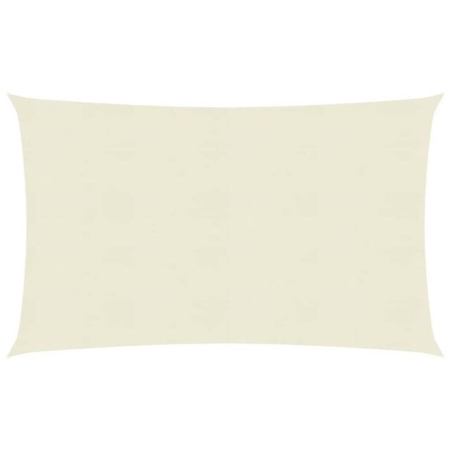 Berkfield Home Sunshade Sail 160 g/m ² Cream 2x4.5 m HDPE in Beige