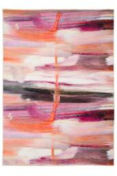 Kukoon Pink & Cream Multi Colour Abstract Machine Washable Soft Area Rug - Size: 240 cm x 330 cm - thumbnail 6