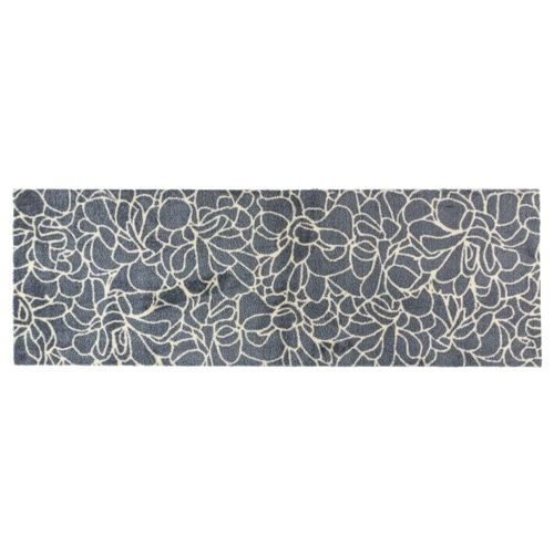 JVL Mega Runner - 57x150cm, Floral in Blue - Size: 150 cm x 100 cm - image 1