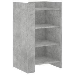 Berkfield Home Sideboard Concrete Grey 45x35x75 cm Engineered Wood - Size: 45 x 35 x 75 cm - thumbnail 1