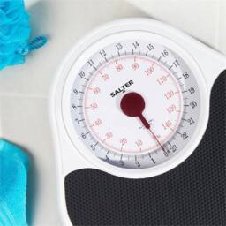 Nordara Mechanical Bathroom Scale Doctor Style Sturdy High Accuracy in White - thumbnail 4
