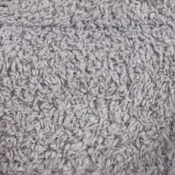 icon Kids Bean Bag & Cuddle Cushion in Faux Fur in Grey - thumbnail 6