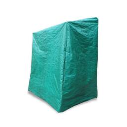 Charles Taylor Deluxe Fitted Two Seater Swing Cover - Fully Assembled in Green - thumbnail 2