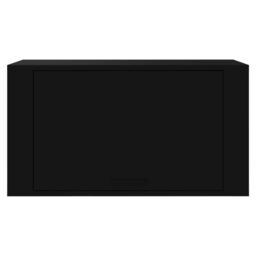 Berkfield Home Wall-mounted Shoe Cabinet Black 70x35x38 cm Engineered Wood - Size: 70 x 35 x 38 cm - thumbnail 5