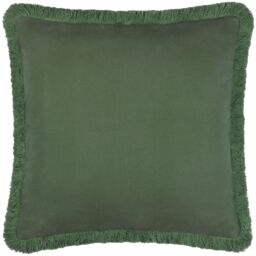 Paoletti Hedera Jacquard Cushion in Green - Size: 45 cm x 45 cm - thumbnail 3