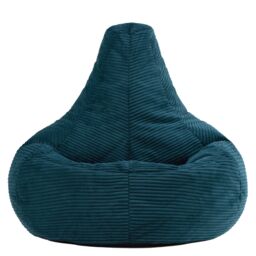 icon Dalton Medium Bean bag, Corduroy in Teal - thumbnail 4