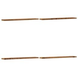 Berkfield Home Bookshelf Boards 4 pcs Old Wood 60x10x1.5 cm Engineered Wood in Brown - thumbnail 1