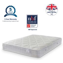 Bed Choices Austin 1000 - Mattress In A Box in White - Size: Small Double - thumbnail 2