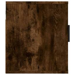 Berkfield Home Wall Mounted TV Cabinet Smoked Oak 40x34, 5x40 cm in Brown - thumbnail 6
