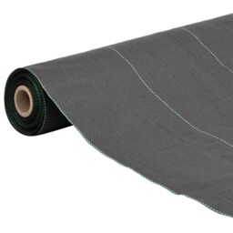Berkfield Home Weed Membrane Black 1x10 m PP - thumbnail 2