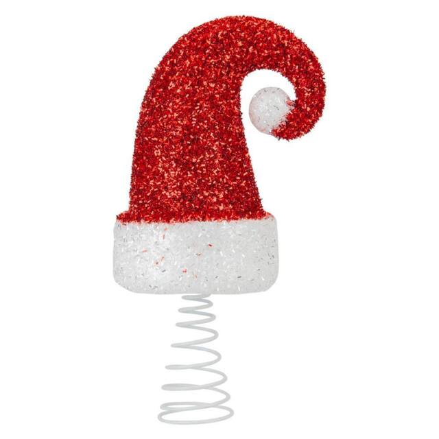 VFM e-Store Christmas Santa Hat Decoration 29cm x 14cm Red X 1 - Size: 29 cm x 14 cm - image 1